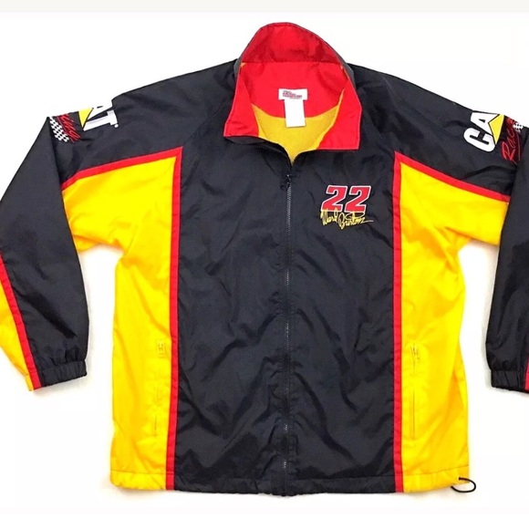Vtg Caterpillar Nascar Jacket 22 Ward 